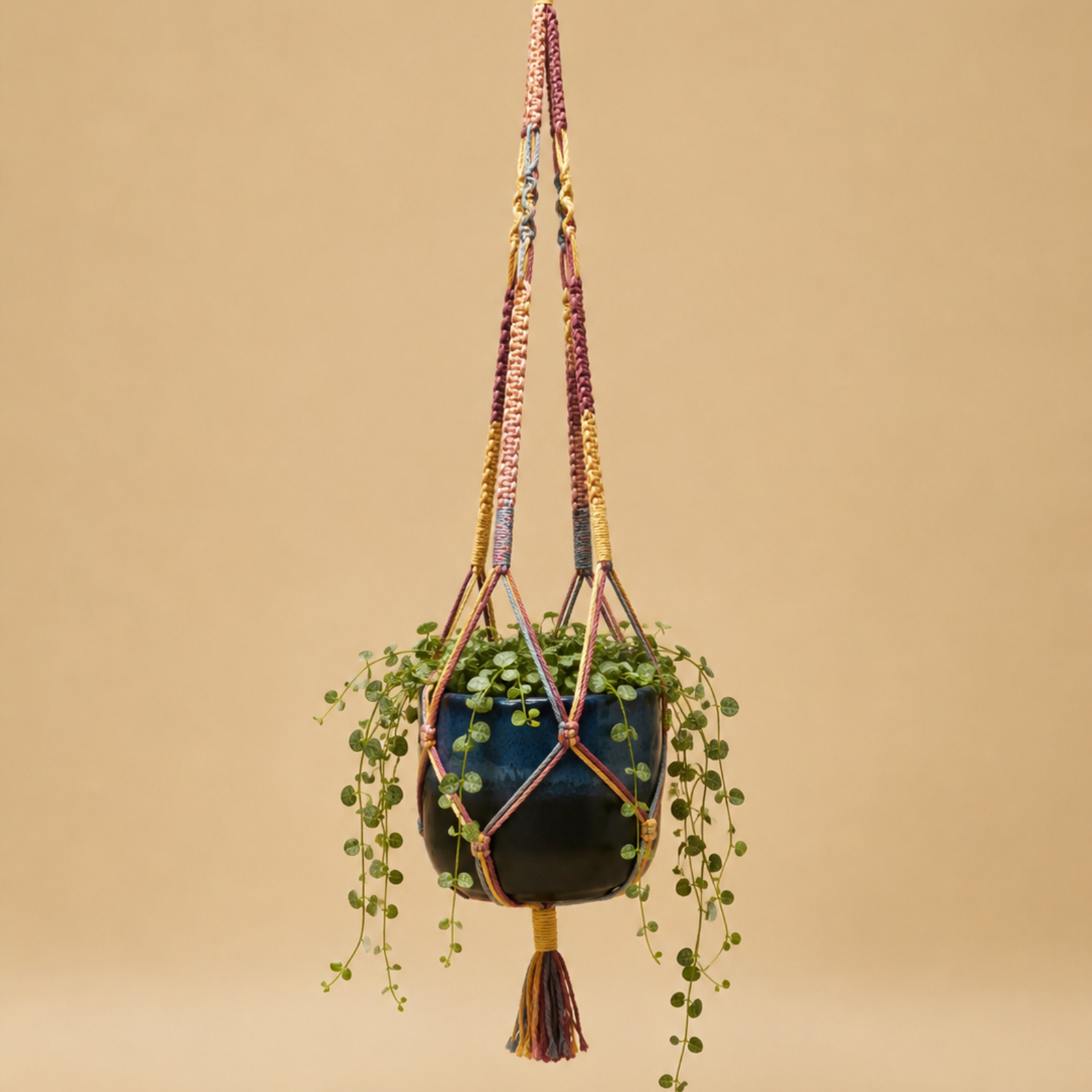 Macramé suspendu