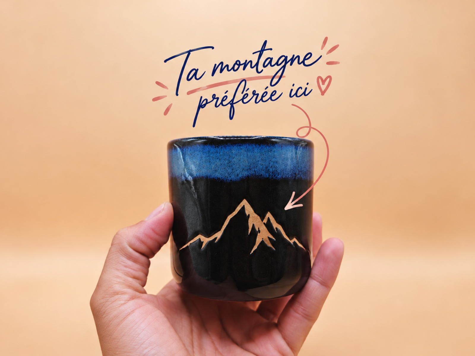 Tasse double expresso Montagne